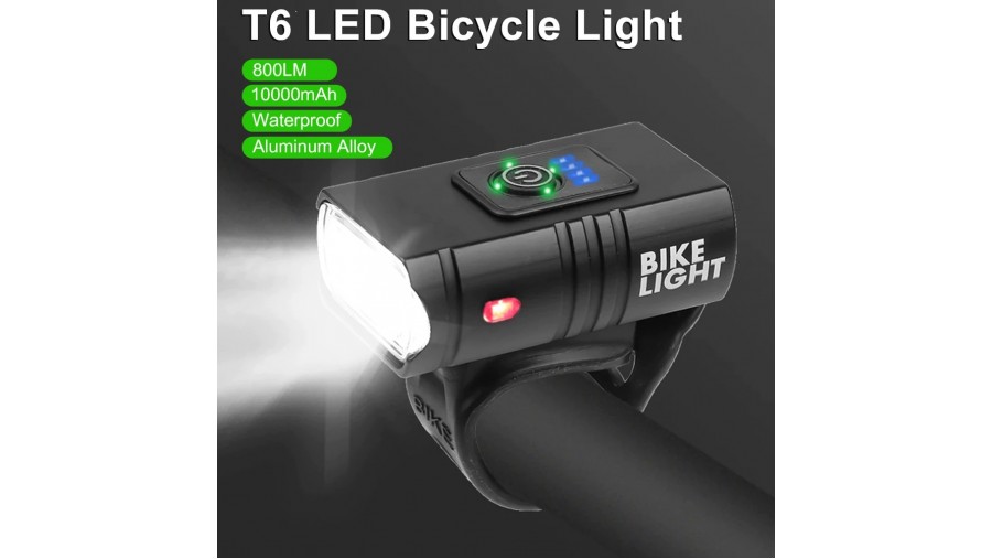 Велоліхтар передній Bike Light T6